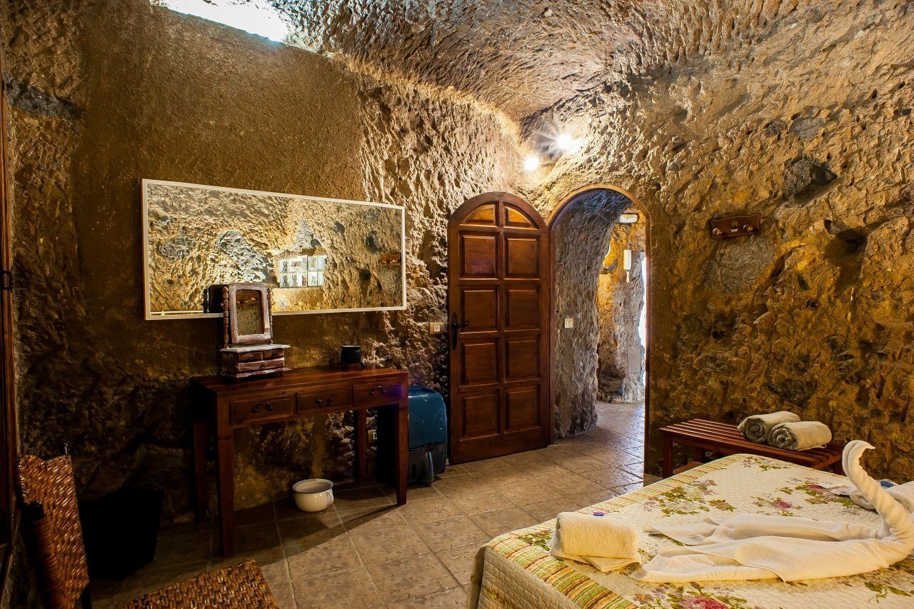 Hostal Casa Cueva El Mimo Artenara Exterior foto